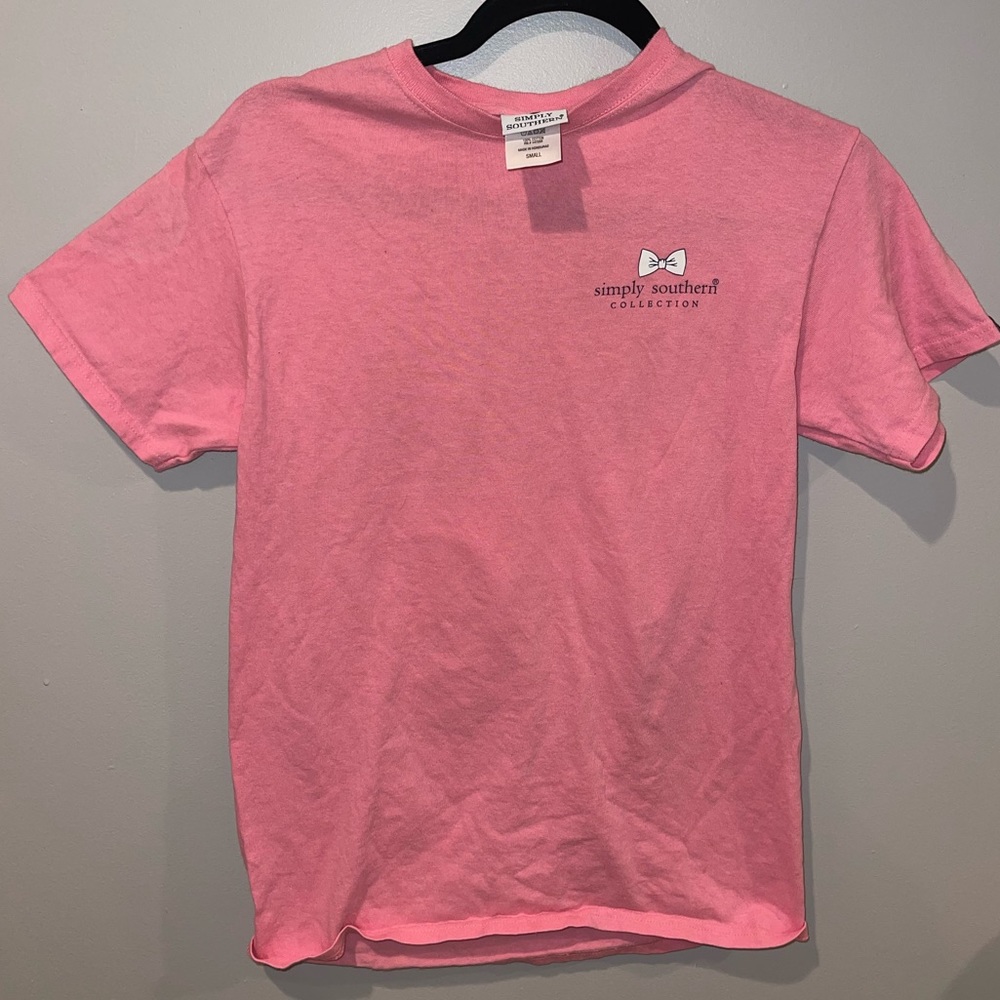 Simply Southern Shirt, Women’s Small Pink Shirt - Picture 2 of 3